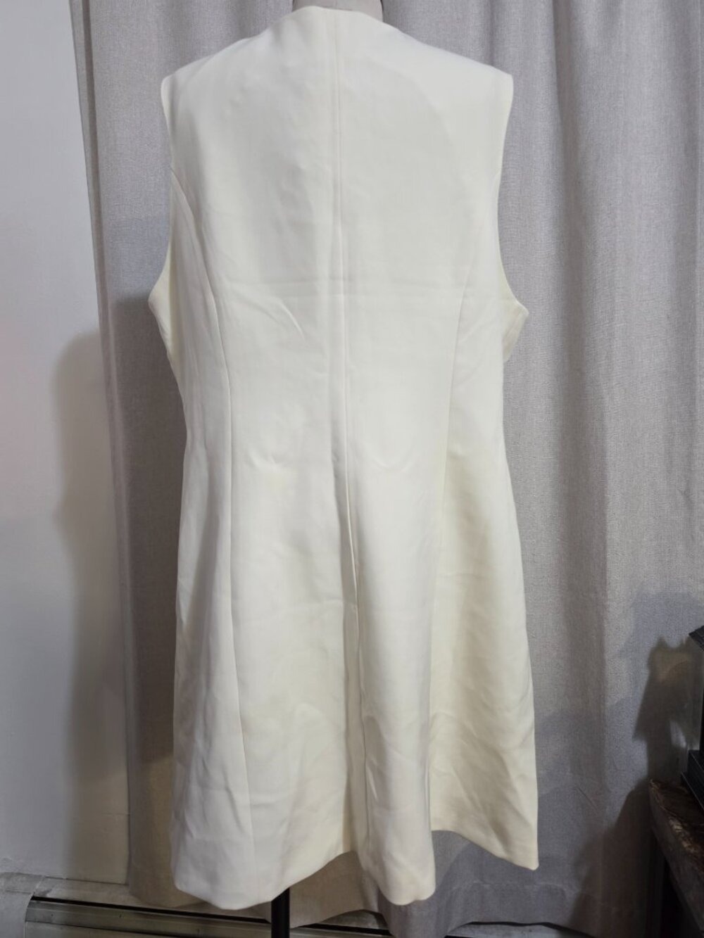 H & M Button up Vest DRESS - Picture 7 of 12
